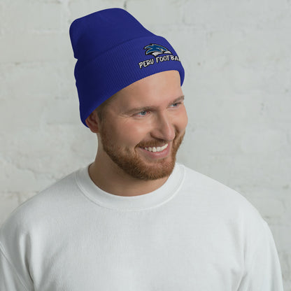 Puru Football Cuffed Beanie