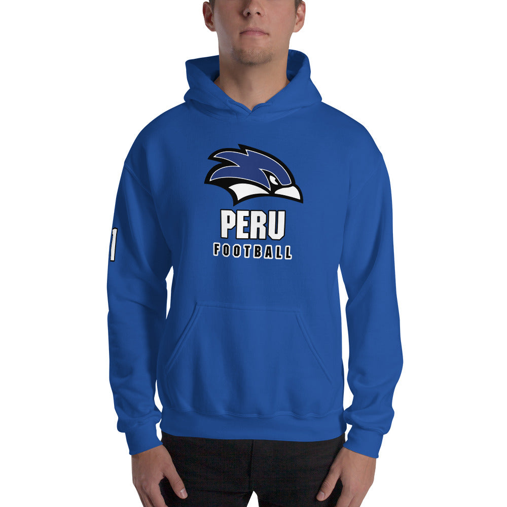 Peru Football Custom Player Name and Number Hoodie