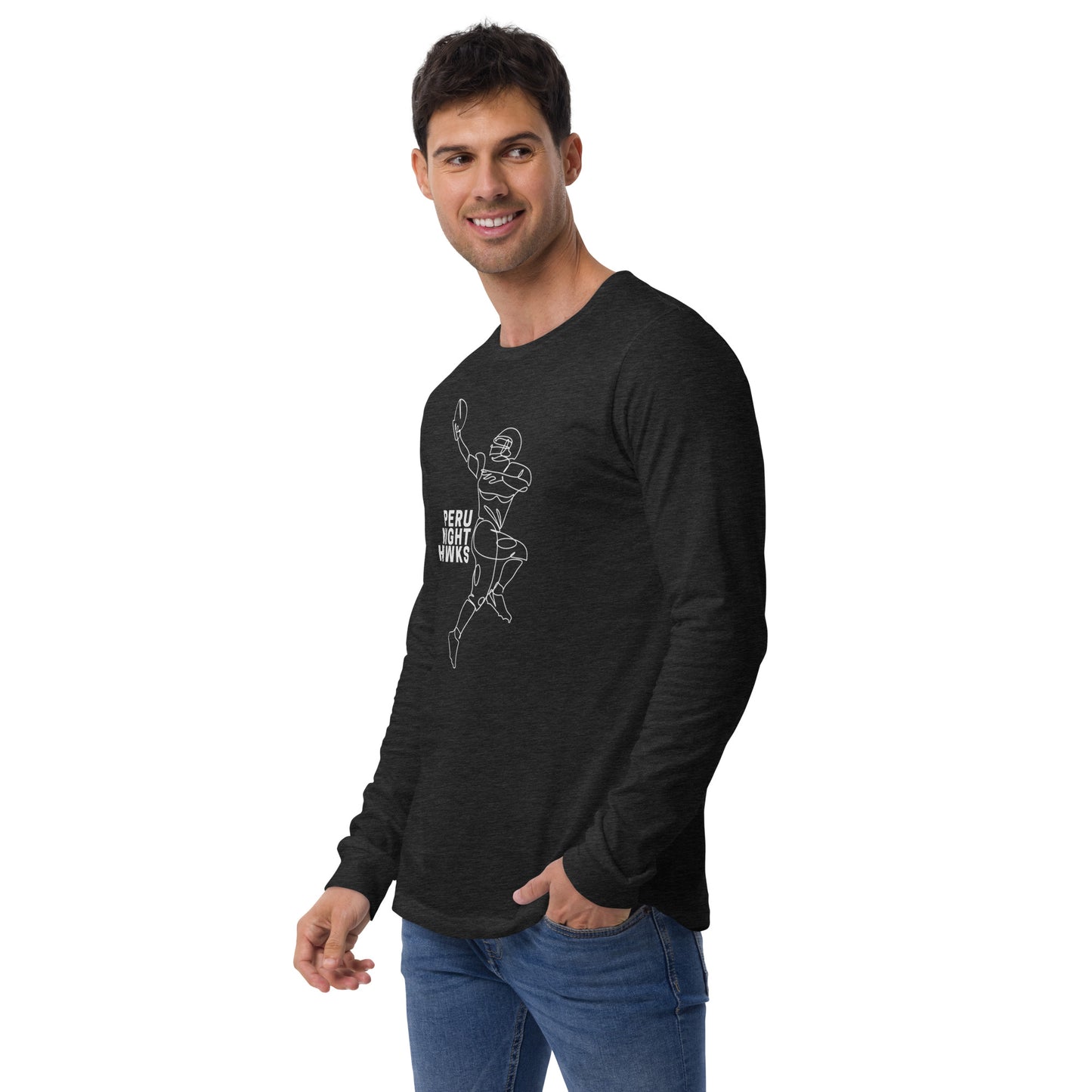 One Handed Grab Long Sleeve Tee