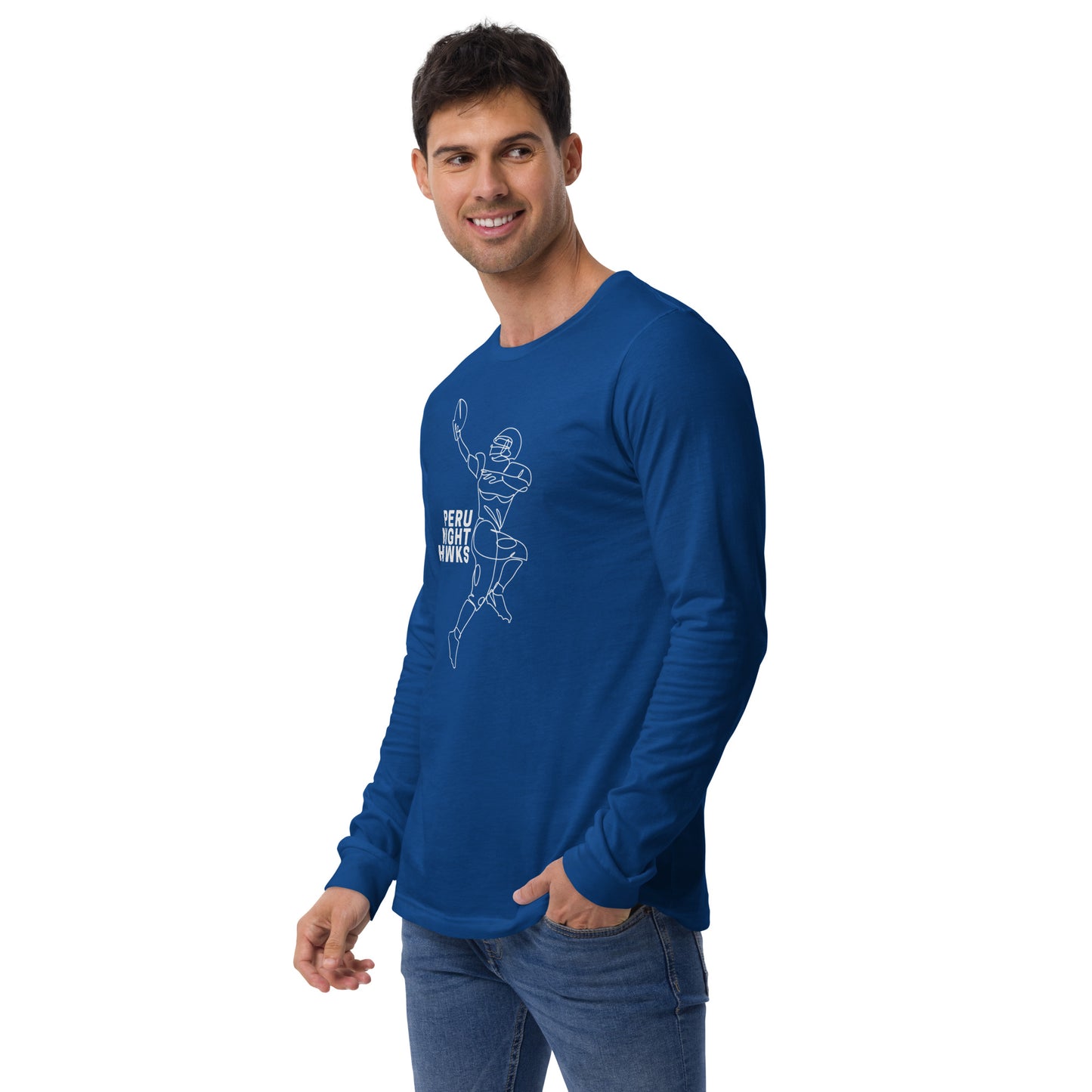 One Handed Grab Long Sleeve Tee