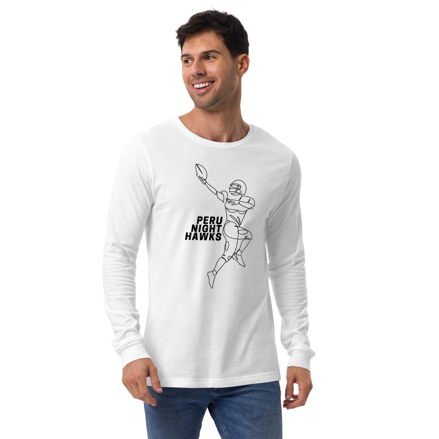 One Handed Grab Long Sleeve Tee